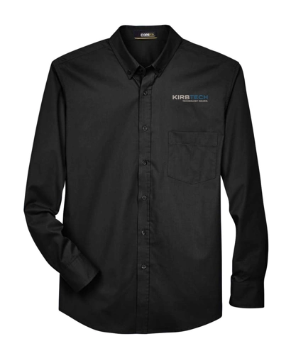 Variant Image for 88193T - CORE365 Men's Tall Operate Twill Dress Shirt - Kirbtech LLC - Website Kirbtech