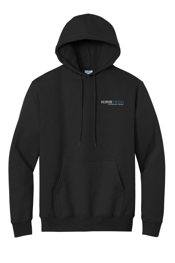Variant Image for PC90HT - Port & Co™ Tall Essential Fleece Pullover Hooded Sweatshirt - Kirbtech - 2C Light E - Website Kirbtech