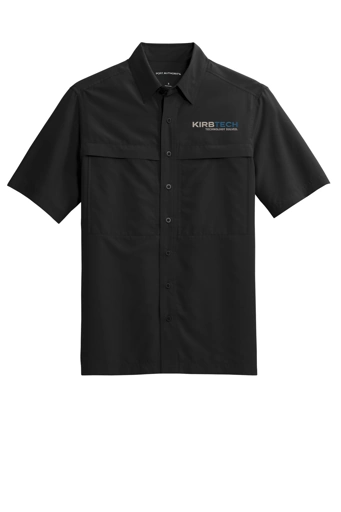 Variant Image for W961 - Port Authority® Short Sleeve UV Daybreak Shirt - Kirbtech - 2C Light E - Website Kirbtech