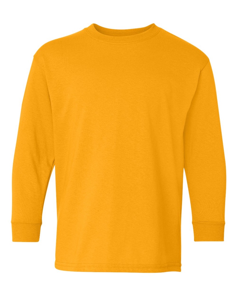 5400B- Gildan Heavy Cotton™ Youth Long Sleeve T-Shirt