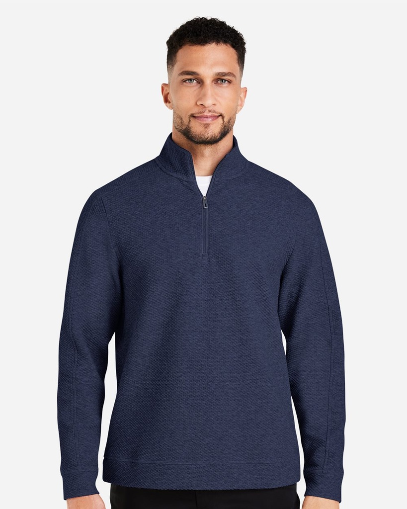 NE725 - North End Men's Spirit Textured Quarter-Zip Pullover 