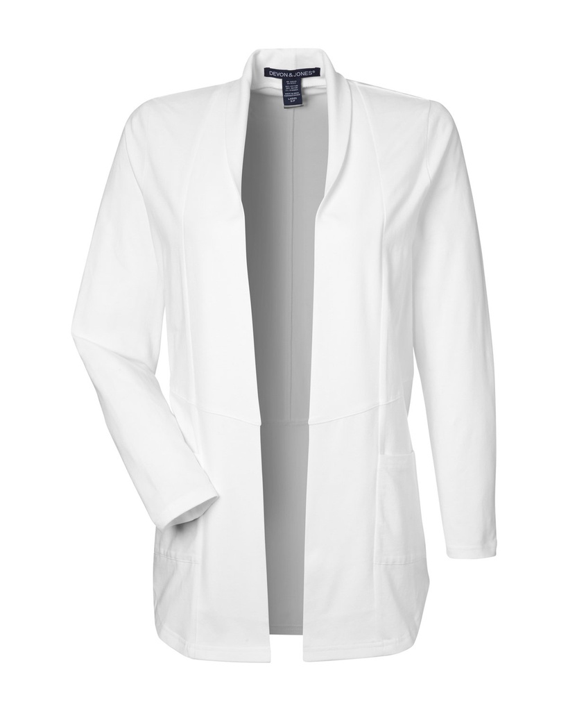 DP125W  - Devon & Jones Ladies' Raleigh Stretch Cardigan
