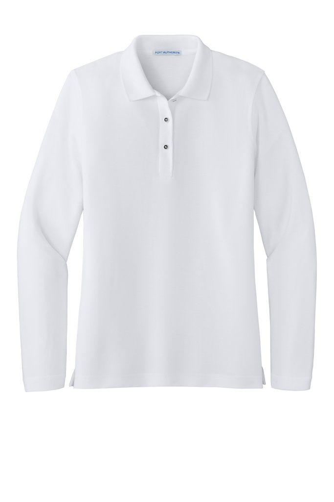 L500LS  - Port Authority® Women's Silk Touch™ Long Sleeve Polo