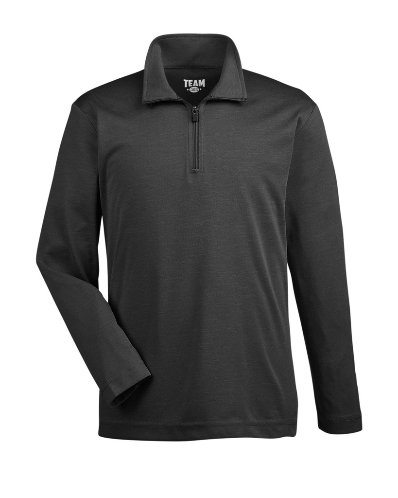 TT31HY - Team 365 Youth Zone Sonic Heather Performance Quarter-Zip