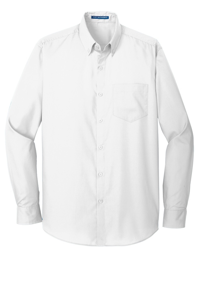 Tw100 - Port Authority® Tall Long Sleeve Carefree Poplin Shirt