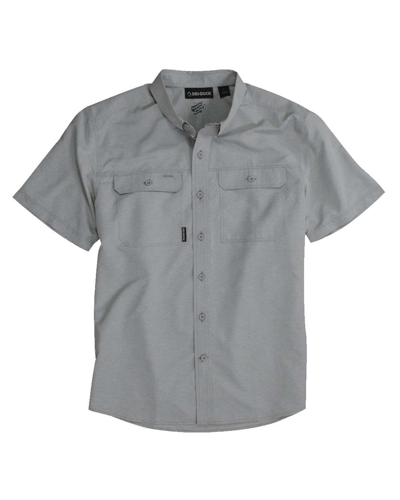 4445 - DRI DUCK Men's Crossroad Woven Short Sleeve Shirt