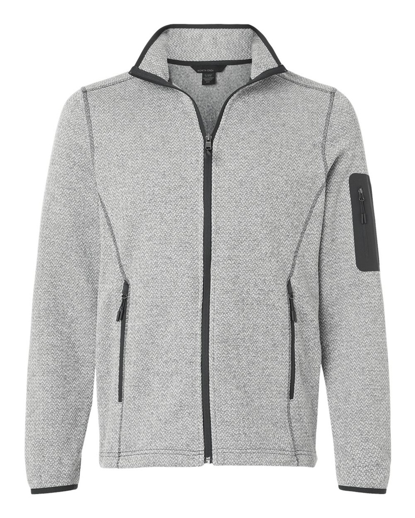 NE730 - North End Men's Jasper Full-Zip Fleece Jacket