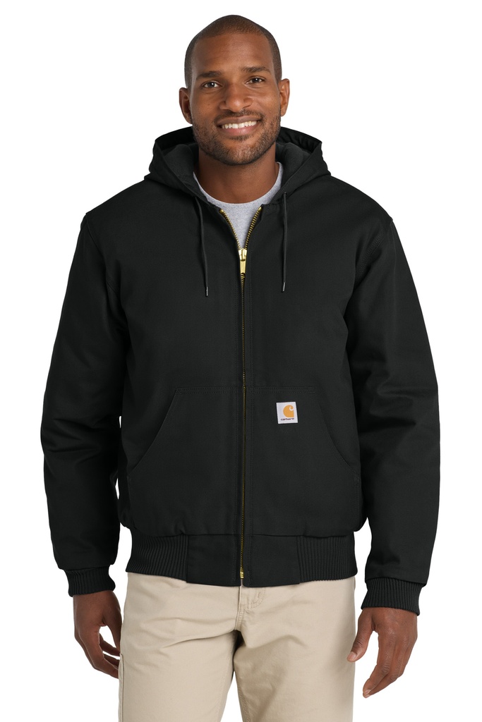 CT106677 - Carhartt® Quilted-Flannel-Lined Duck Active Jac