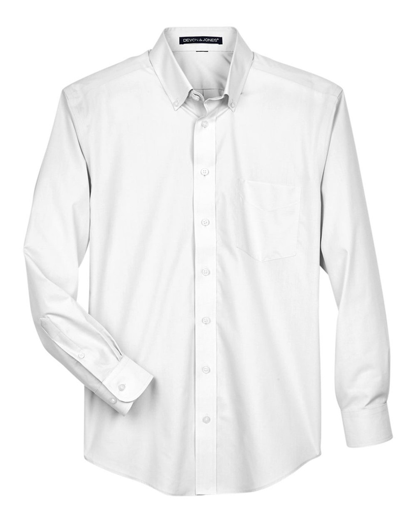 D620 - Devon & Jones Men's Crown Collection® Broadcloth Woven Dress Shirt